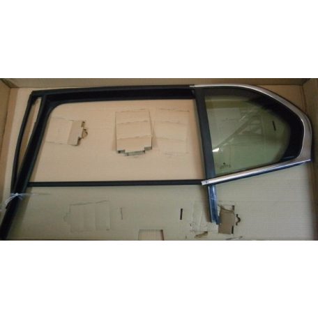 Skoda Superb II hátsó ajtó fix üveg bal